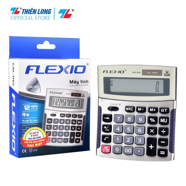 Máy tính 12 số FLEXIO CAL-01S (Flexoffice)